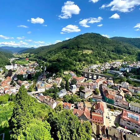 아파트 Zur Bierliebe - Mit Toller Aussicht Im Herzen Des Schwarzwaldes 호른베르크